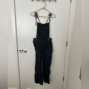 Free People Wide Leg Overalls
